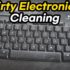 Dirty Keyboard, Printer, Laptop Cleaning (Satisfying Cleaning Video)